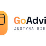 Justyna Biernacka GoAdvise, logo na jasnym tle
